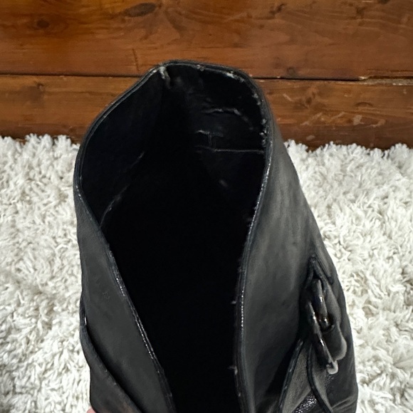 Mark Fisher Women's Black Leather Boots - Picture 7 of 7